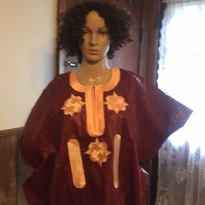 African Dashiki mini Dress